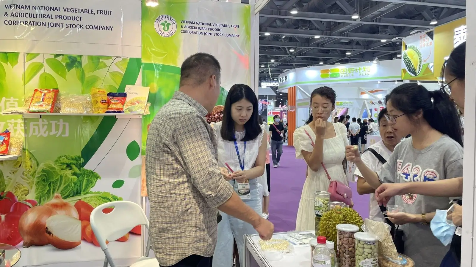 Vegetexco connects Vietnamese agricultural products with the Chinese market