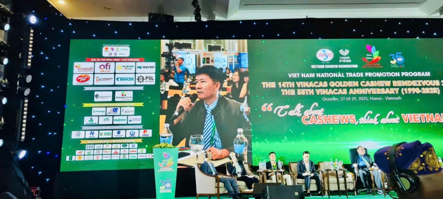 Vegetexco participates in the 14th Vietnam International cashew conference