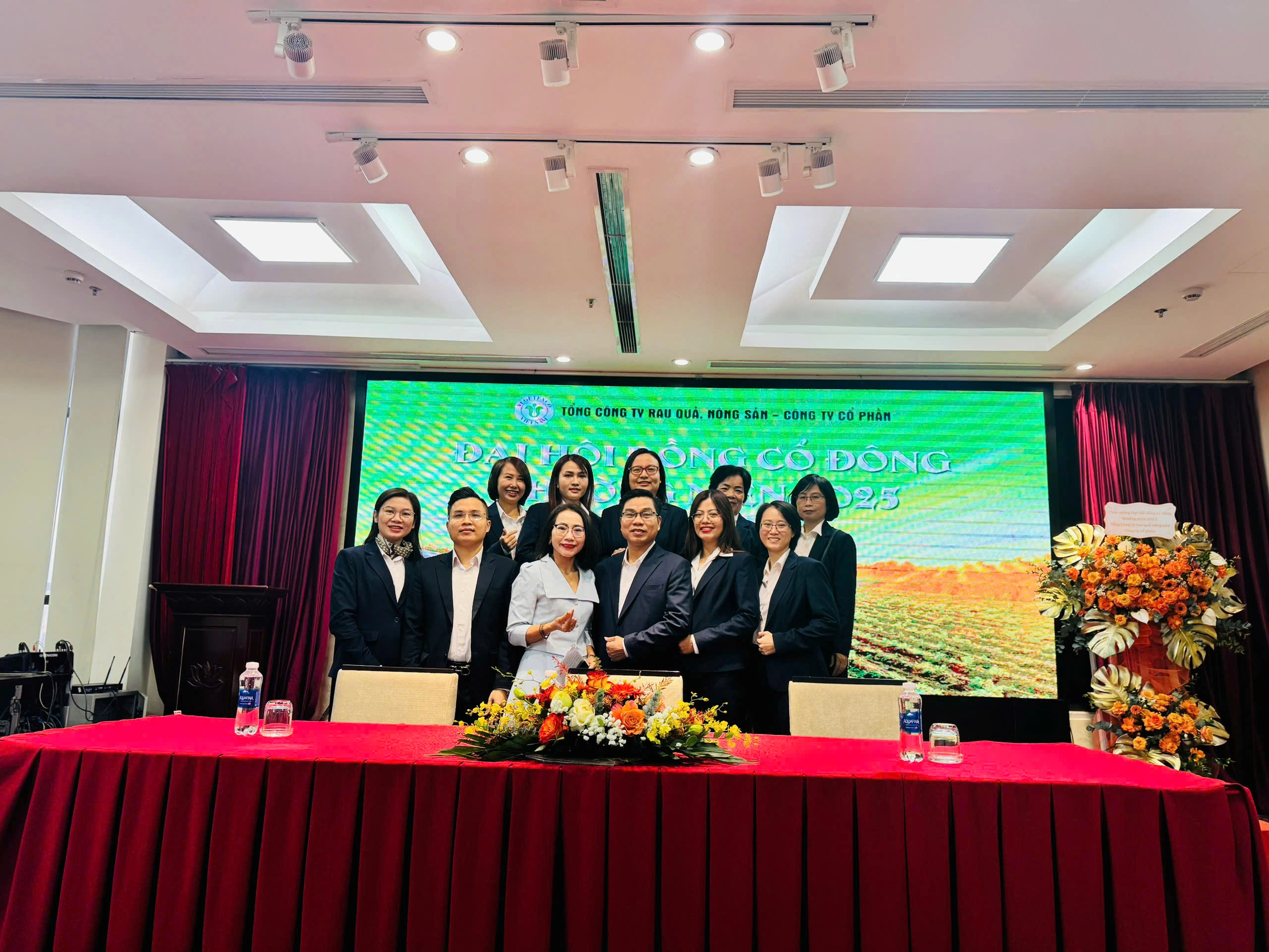 Một số hình ảnh tại Đại hội đồng cổ đông thường niên năm 2025 của Tổng công ty Rau quả, Nông sản – CTCP